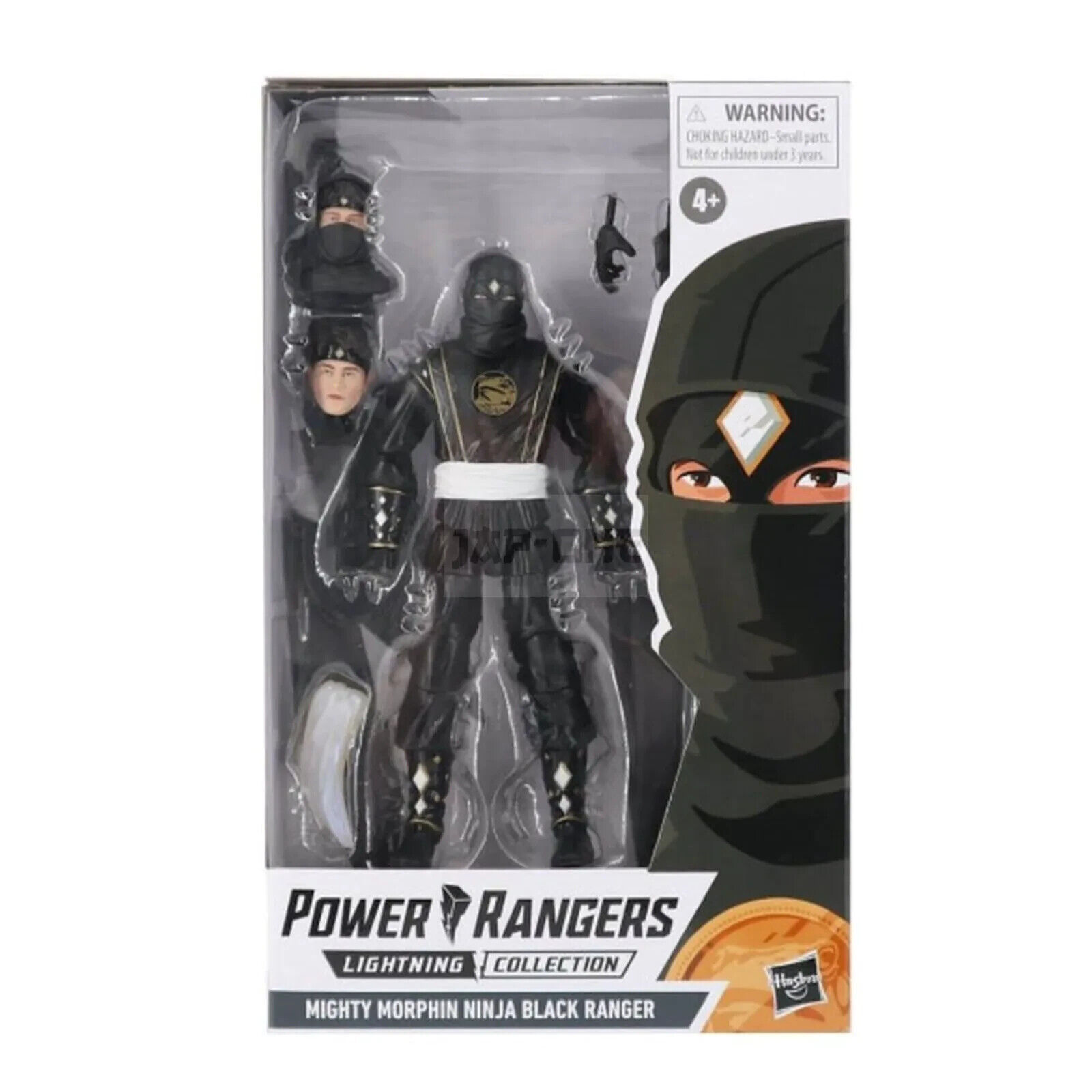 POWER RANGERS LIGHTNING COLLECTION MIGHTY MORPHIN NINJA BLACK RANGER