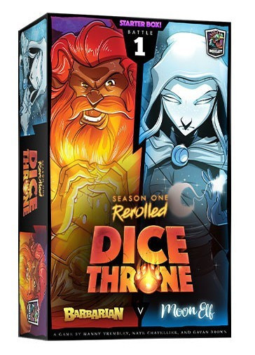 Dice Throne Season 1 Rerolled (1): Barbarian Vs Moon Elf