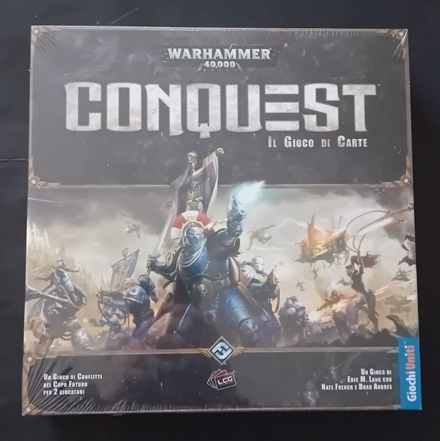 WARHAMMER 40000 CONQUEST IL GIOCO DI CARTE "NUOVO SIGILLATO"