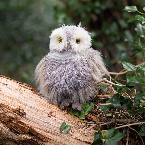 Owl plush Weighted Plush Soft Toy by Wrendale Designs - PELUCHE GUFO