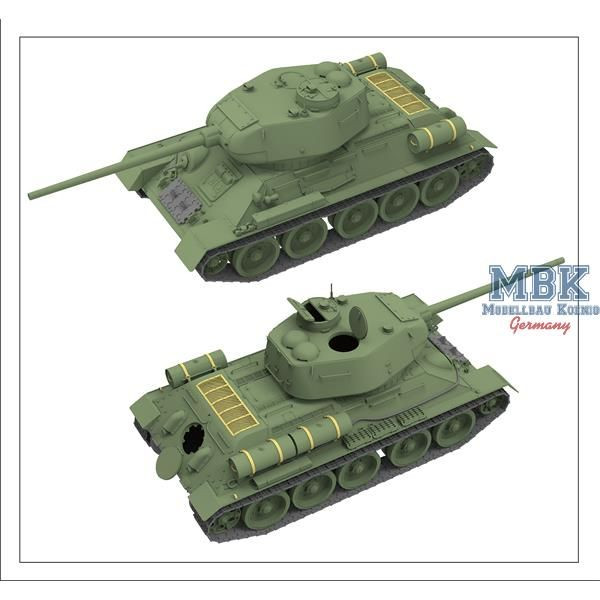RYE FIELD MODELLO 5040 T-34/85 MODELLO 1944 N.174 FABBRICA 1/35