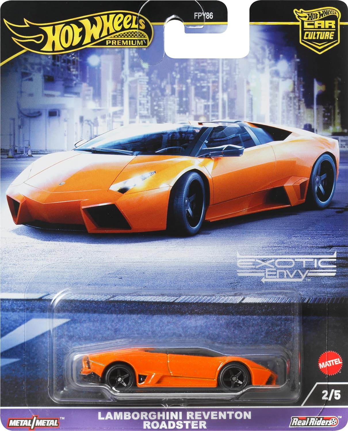 LAMBORGHINI REVENTON ROADSTER Modello Auto DieCast 1:64 8cm Hot Wheels HKC76