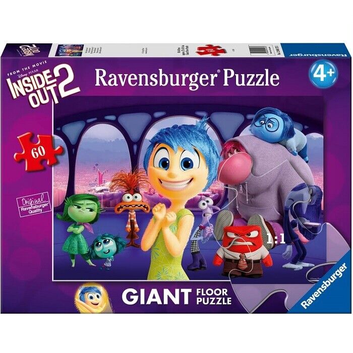Ravensburger Inside Out 2 Personaggi, Puzzle 60 Pezzi