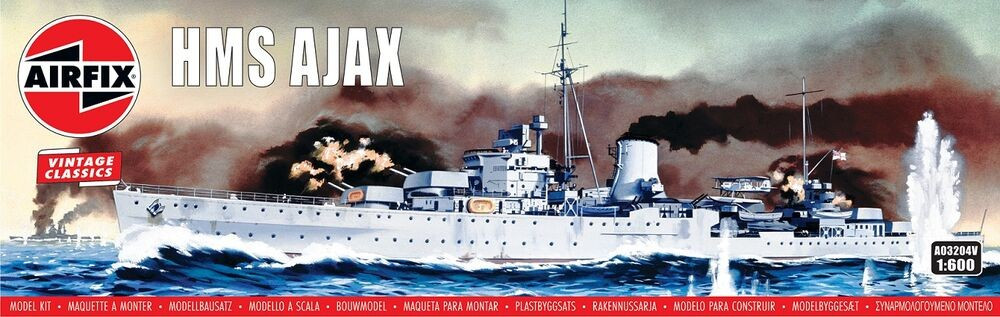 MODELLO AIRFIX A03204V HMS AJAX 1/600