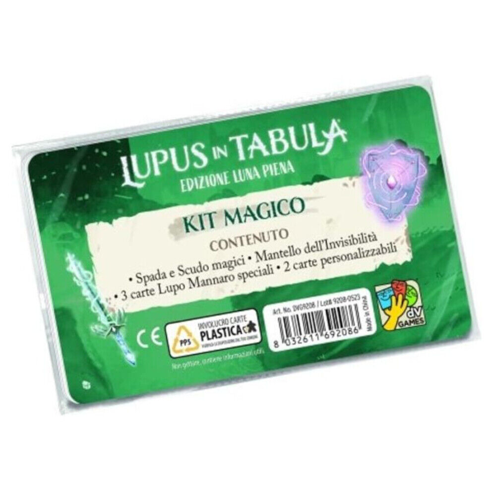Lupus In Tabula - Edizione Luna Piena: Kit Magico Gioco da Tavolo in Italiano