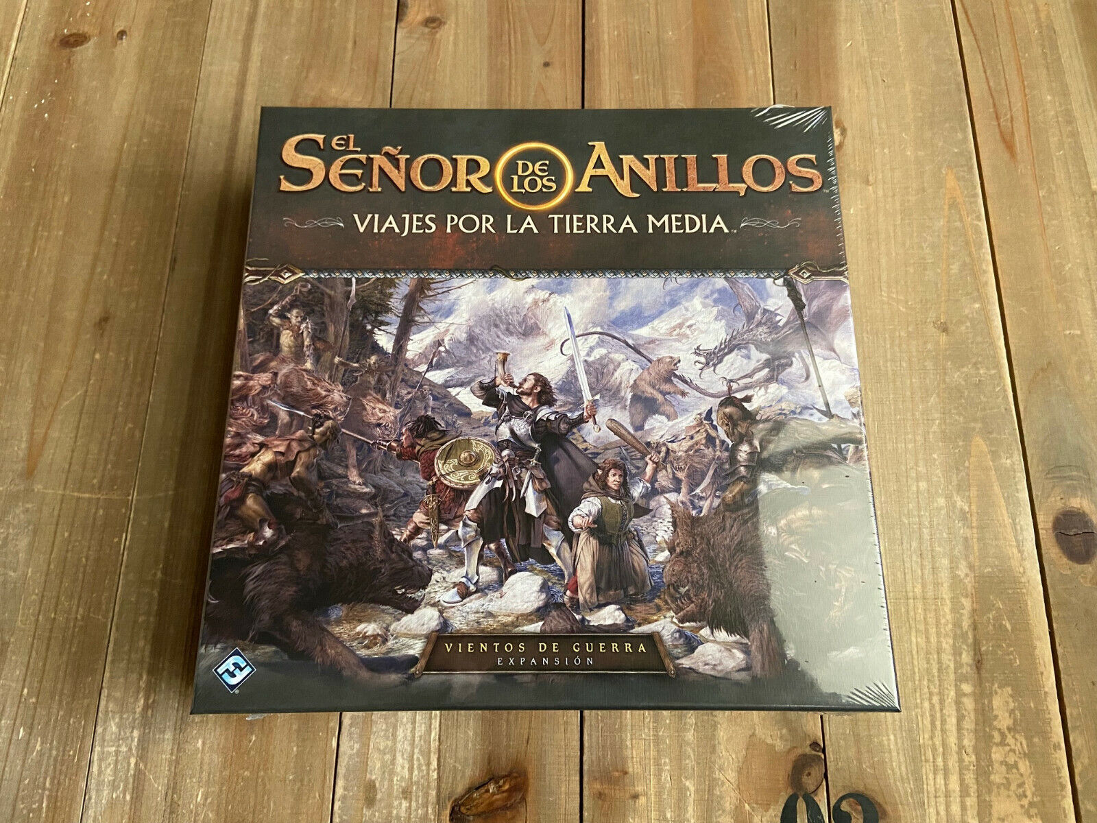 Lotr Viaggio L' Terra Media - Espansione Venti di Guerra FFG Ed. Spagnola