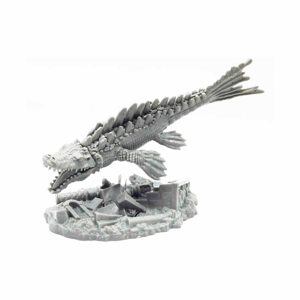 REAPER Crocosaurus (Crocodile-Dragon) Miniature 25mm Heroic Scale Figure