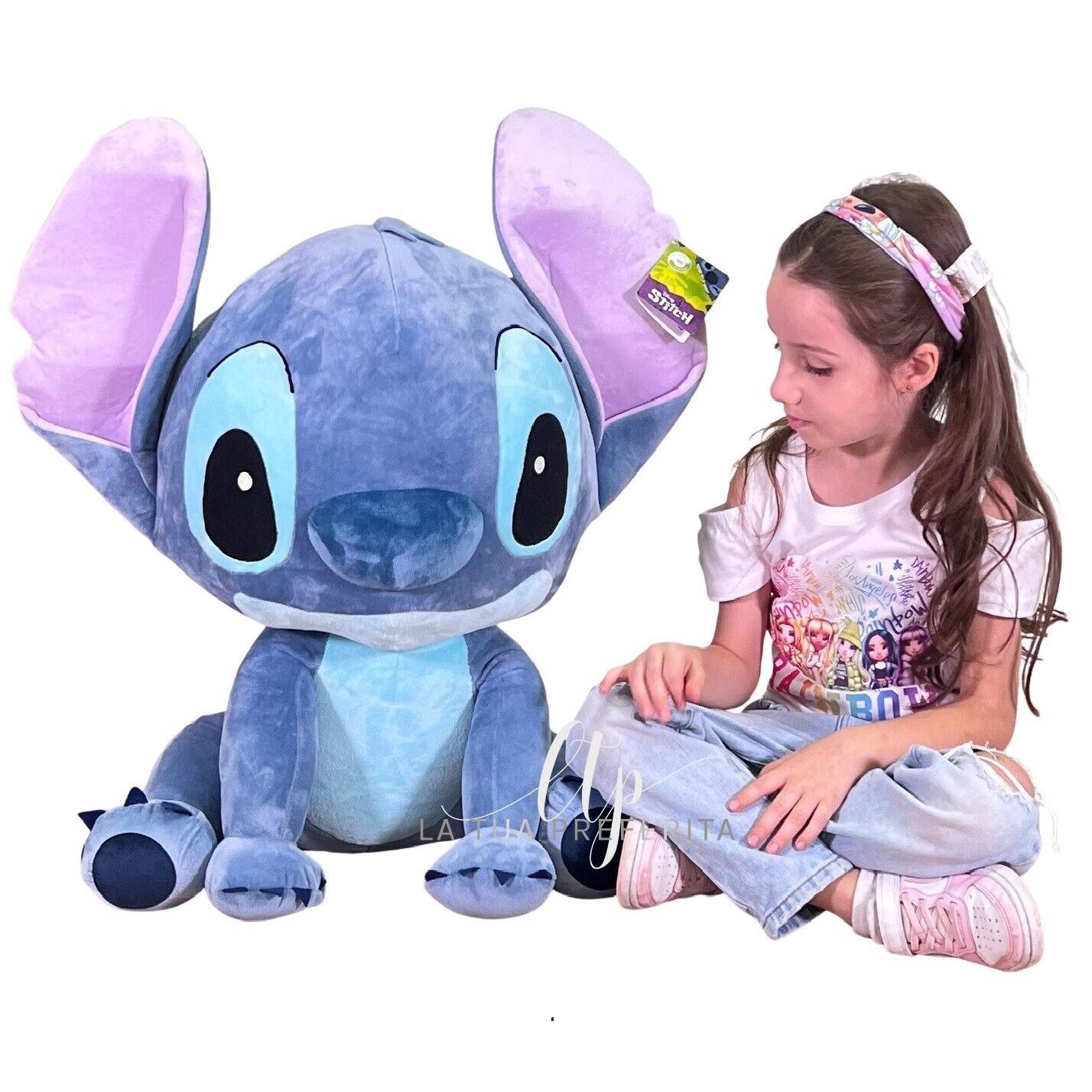 Stitch Baby 70cm Peluche Morbido Gigante Disney Lilo & Stitch soft Plush Origina