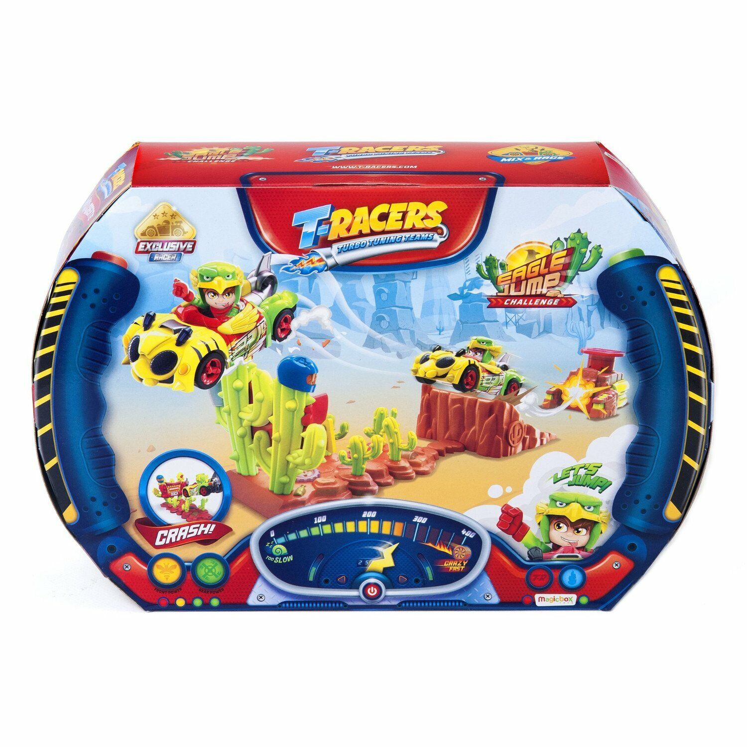 T-RACERS S- PLAYSET EAGLE JUMP
