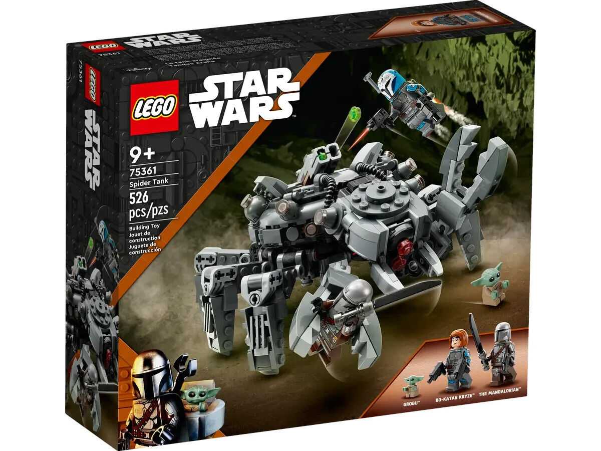 LEGO Star Wars 75361 Spider Tank Nuovo MISB Sigillato Fuori Produzione