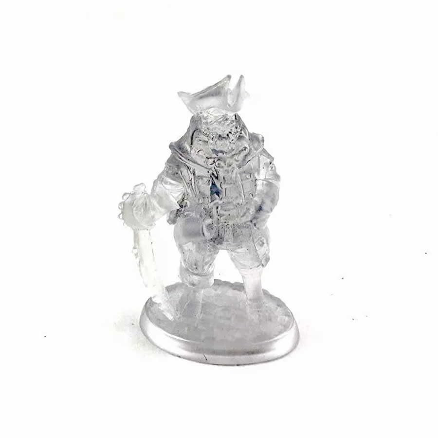REAPER Ghost Pirate Captain Miniature 25mm Heroic Scale Figure Bones Black Minia