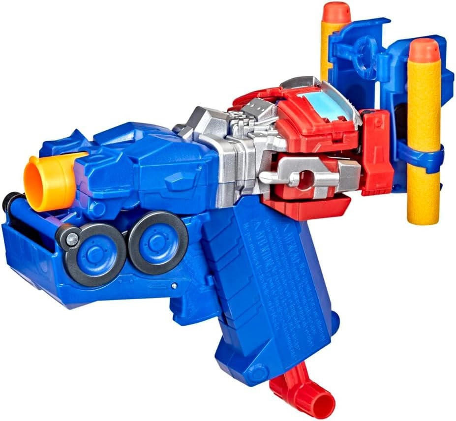 NERF TRANSFORMERS Optimus Prime Blaster ROBOT PISTOLA Originale Hasbro F3901
