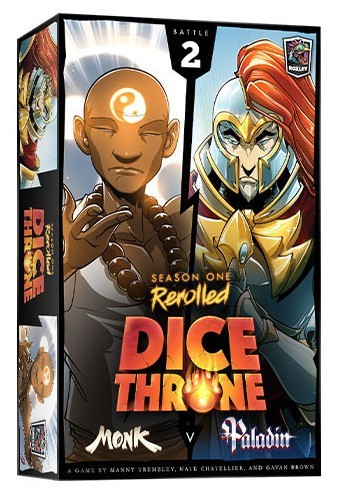 Dice Throne Season 1 Rerolled (2): Monk Vs Paladin