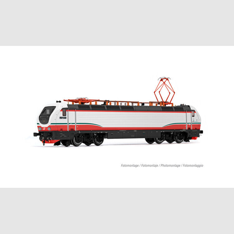 Rivarossi HR2904 - Locomotiva elettrica E.402B, nuova livrea "Frecciabianca" - A