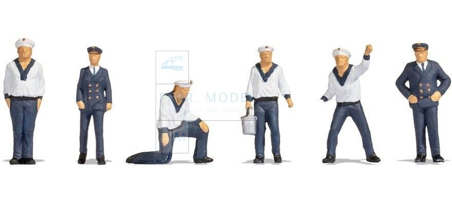 NOCH 15046 - Set marinai come in foto. Scala H0 1:87