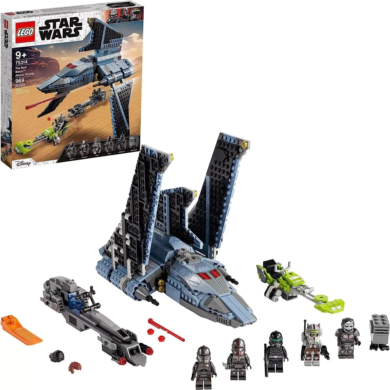 LEGO Star Wars 75314 Shuttle di attacco The Bad Batch™ Nuovo MISB Sigillato
