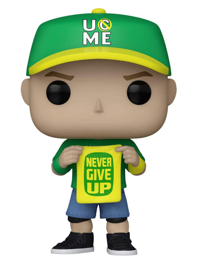FUNKO POP WWE WRESTLING JOHN CENA NEVER GIVE UP 136 VINYL FIGURE NEW!