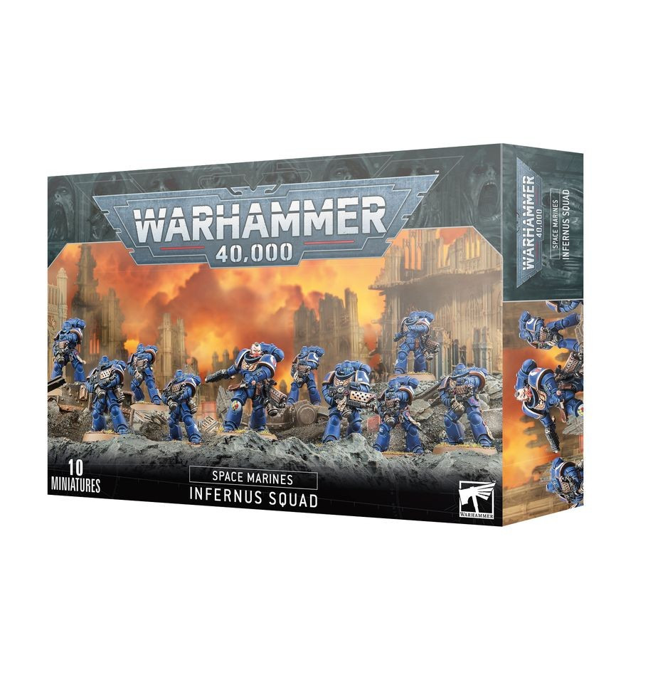 SQUADRA INFERNUS squad SPACE MARINE warhammer 40k CITADEL età 12+