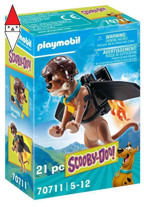 COSTRUZIONE PLAYMOBIL SCOOBY-DOO SCOOBY CON JET PACK