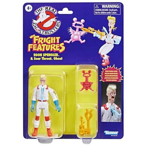 THE REAL GHOSTBUSTERS EGON SPENGLER ACTION FIGURE HASBRO
