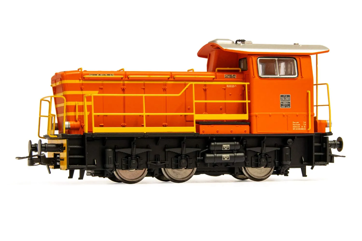HR2796S Rivarossi FS D250 2001 loco diesel livrea arancio DCC SOUND ep V HO 1:87