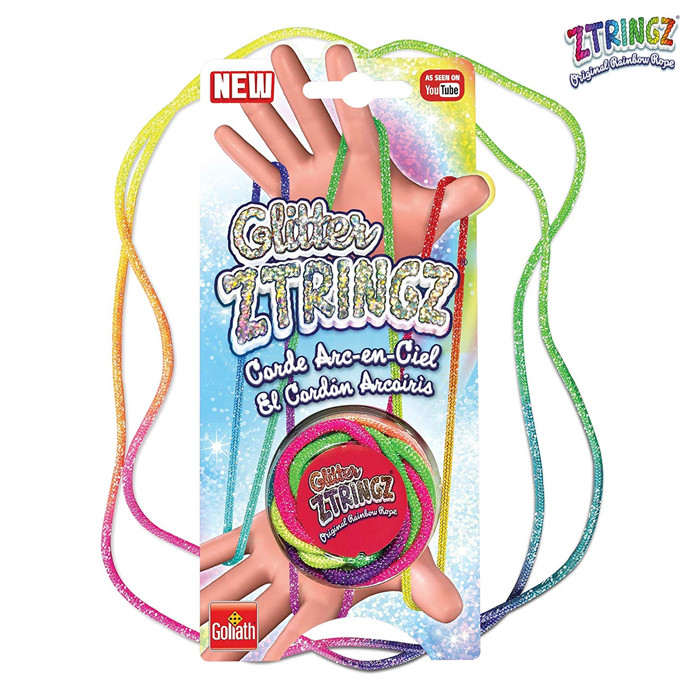 GIOCO DELLE CORDE COLORATE GLITTER ZTRINGZ