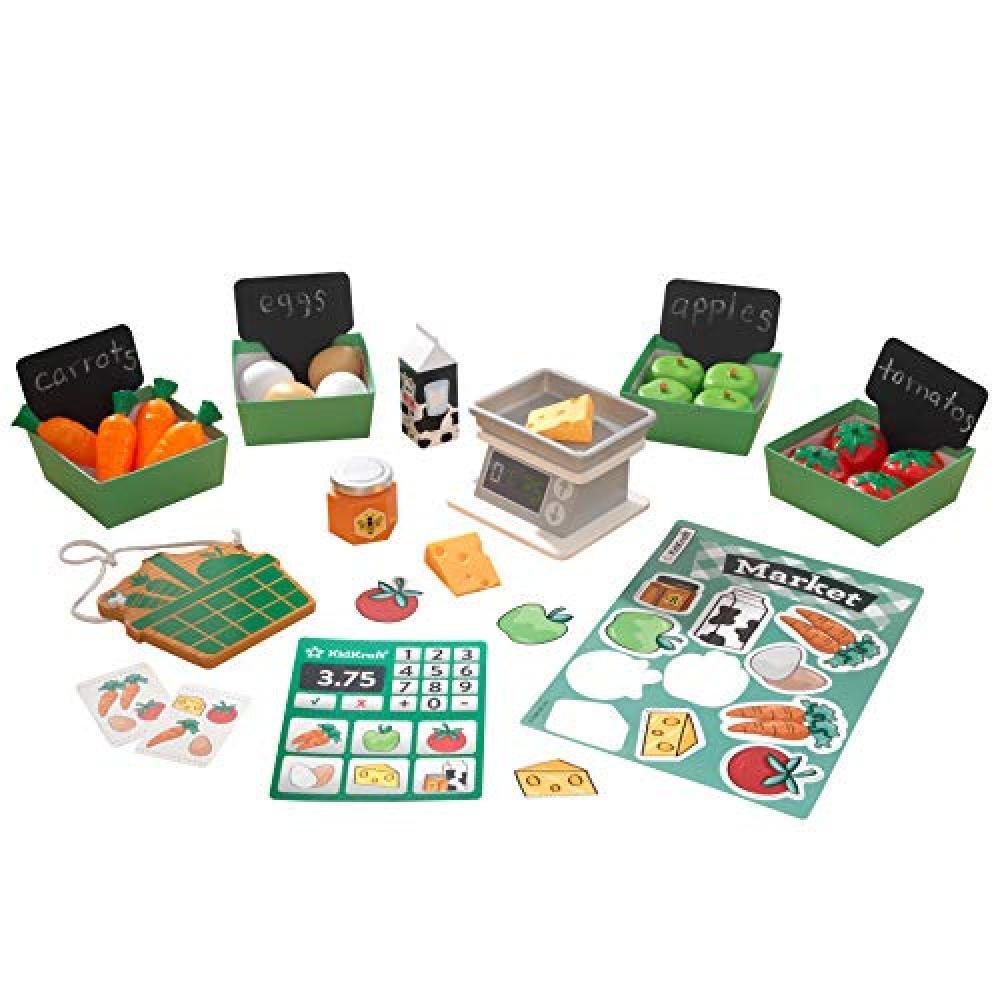 Kidkraft, Set di Accessori “Mercato Agricolo”, 53540 - NUOVO