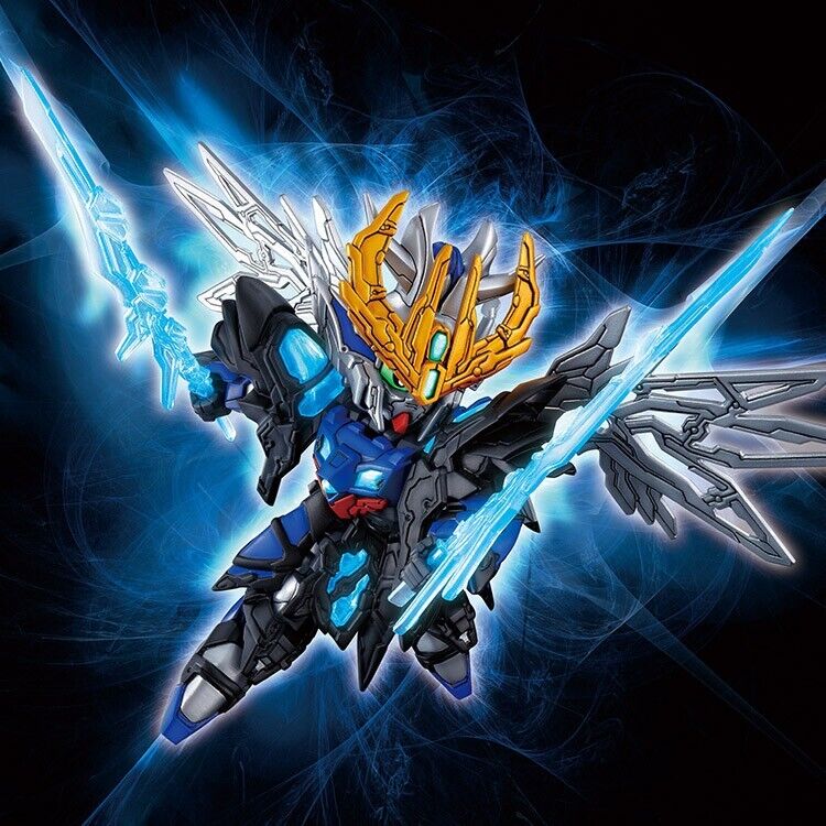 GUNDAM SUPER DEFORMED SD CROSS SILHOUETTE MODEL KIT SANGOKU SOKETS CAO CAO GUNDA