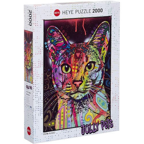 Heye HEY29810 Puzzle 2000 pz - Abyssinian, Jolly Pets
