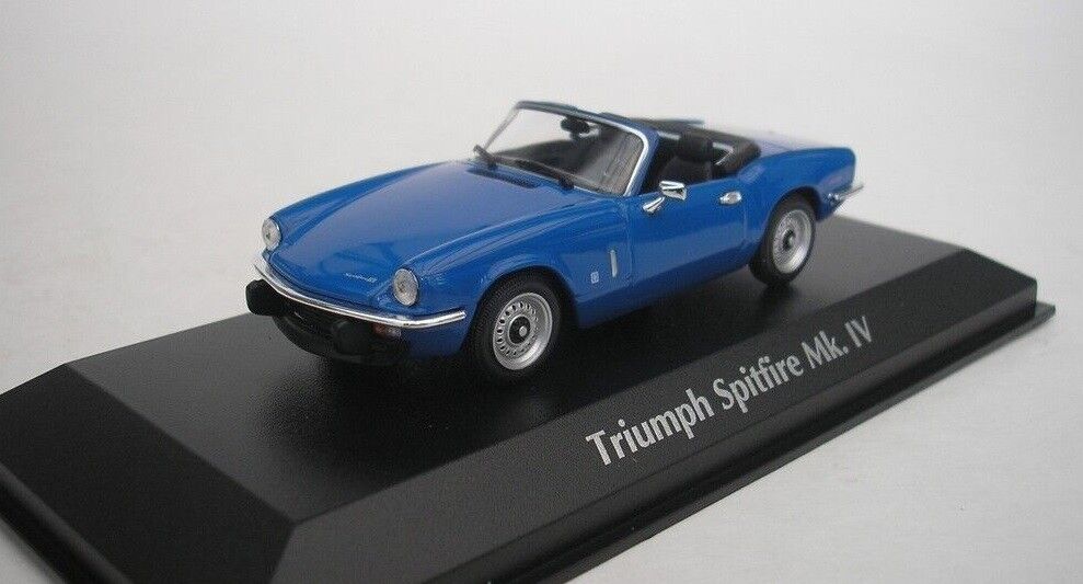 MAXICHAMPS, TRIUMPH Spitfire Mk.lV 1972 blu, 1/43,  MXC940132531