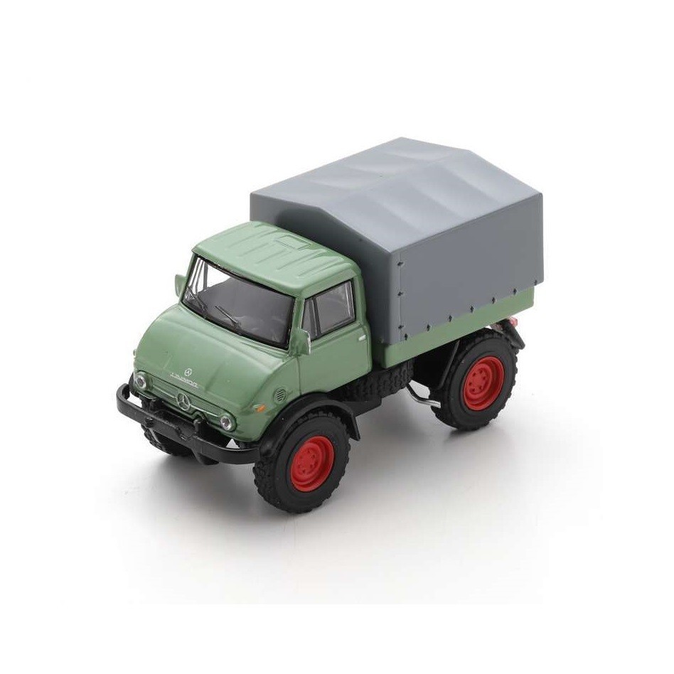Mercedes Unimog U406 1/64 Verde - Schuco 452037900