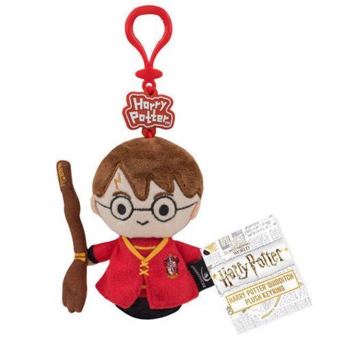 Distrineo DTNCR2731 Harry Potter - Portachiavi Peluche Harry con Divisa da Quidd