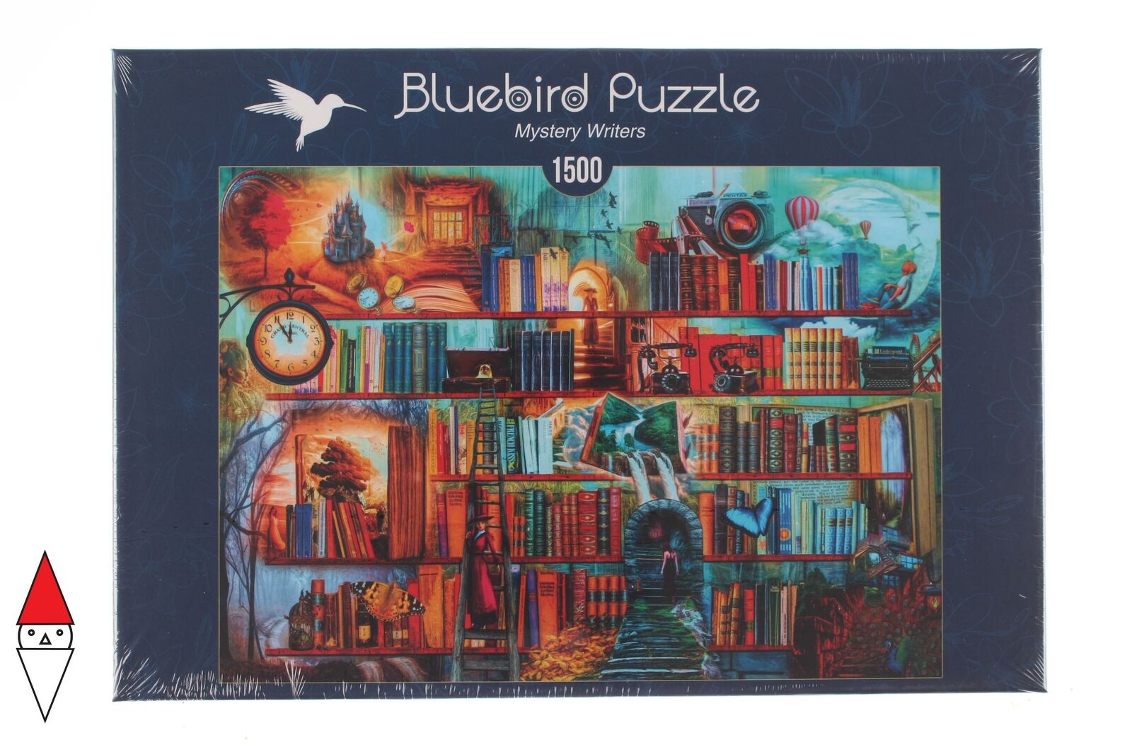 PUZZLE TEMATICO BLUEBIRD LIBRERIA MYSTERY WRITERS 1500 PZ