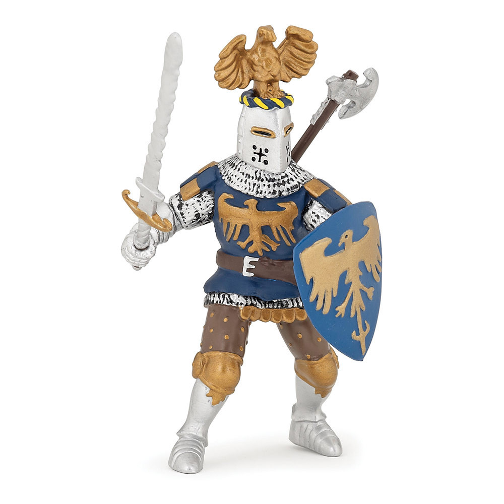 PAPO Fantasy World Crested Blue Knight Toy Figure, Multi-colour (39362)