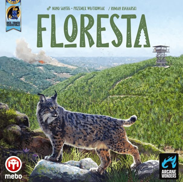 Floresta Board Game by Arcane Wonders – Nature-Themed Strategy Game with Beautif
