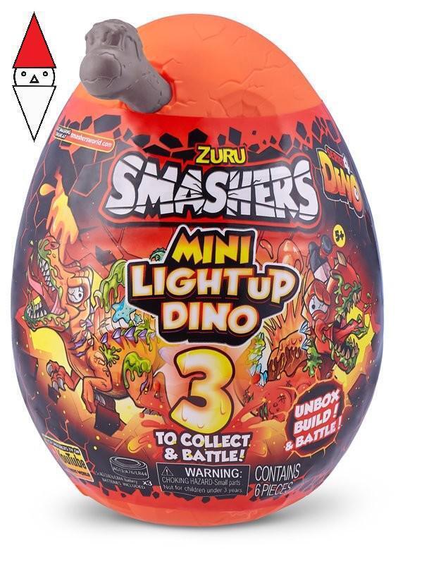 ACTION FIGURE ZURU SMASHERS MINI LIGHT-UP DINO S4