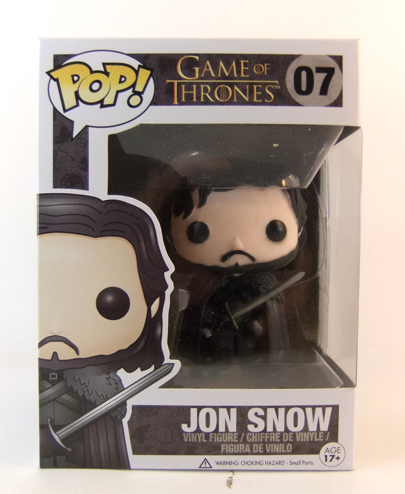 Danneggiato Secondo - Game Of Thrones Jon Snow Figura Vinyl Pop Nuova Di Zecca