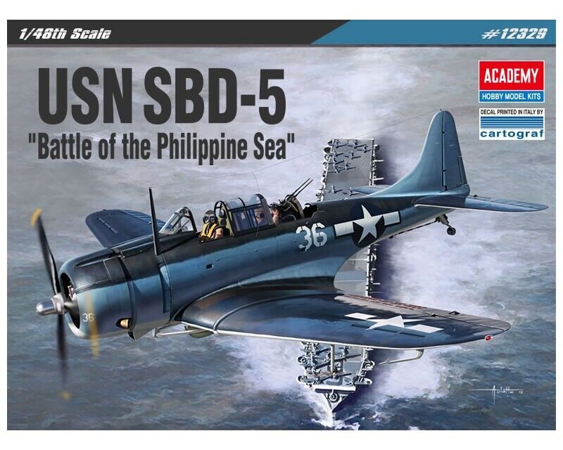 Academy 12329 US Navy SBD-5 "Battle of the Philippine Sea" 1:48 modellismo