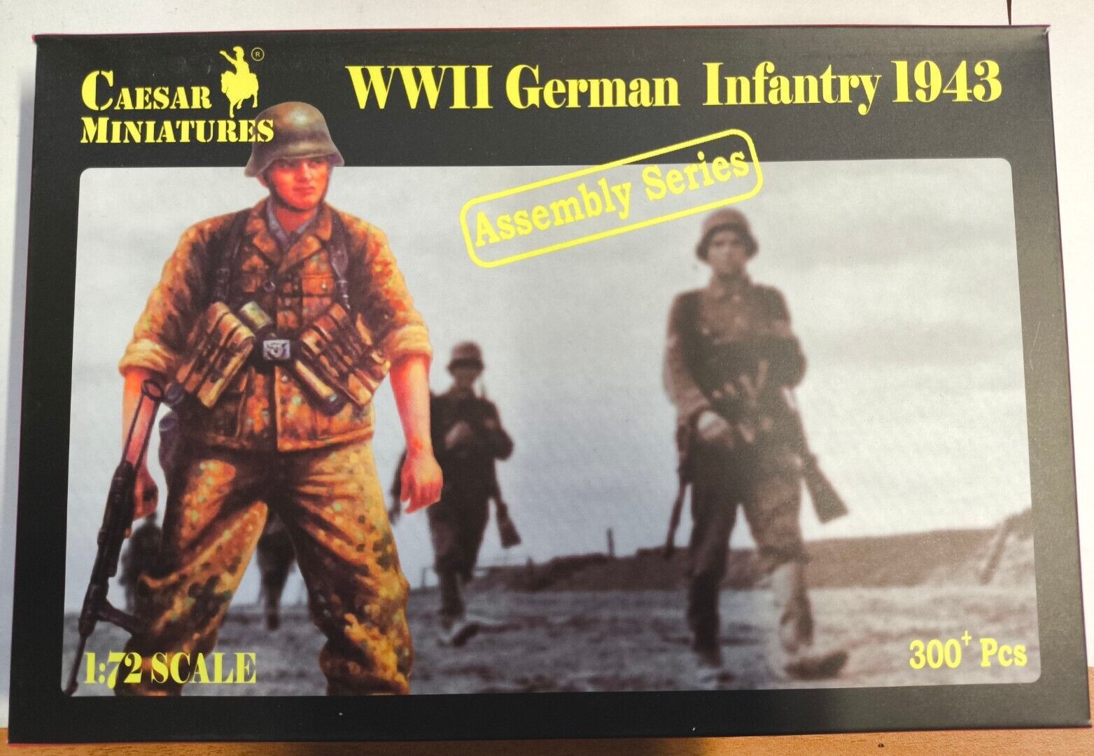 CAESAR MINIATURES 1/72 - set7711 WWII German Infantry 1943