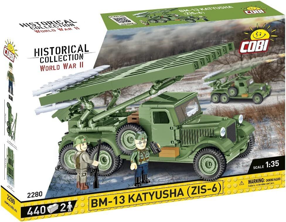 COBI - BM-13 KATYUSHA ROCKET LAU - 450 pezzi - 1/35 - COB2280