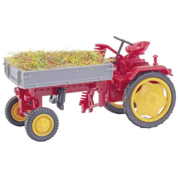 MEHLHOSE 210005002 H0 TRATTORE RS 09 CON CARICA DI FIENO PRITSCHE MODELLISMO