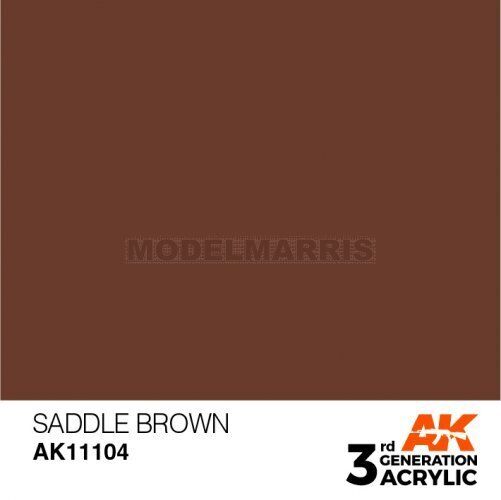 AK AK11104 Saddle Brown 17ml