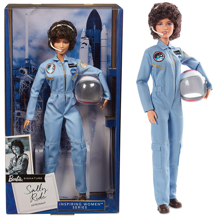 BARBIE SIGNATURE INSPIRING WOMAN SALLY RIDE ASTRONAUT NASA COLLECTOR EDITION DA