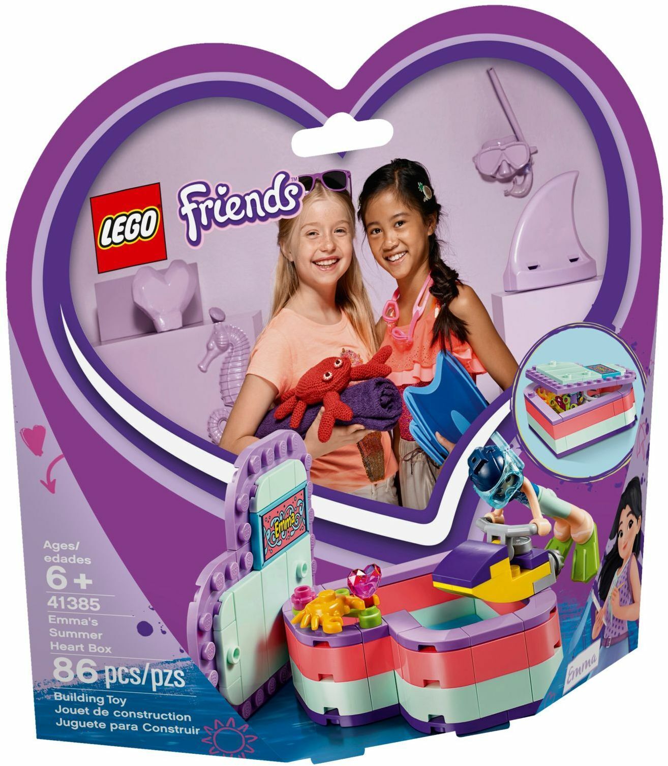 LEGO 41385 - Scatola del cuore dell'estate di Emma
