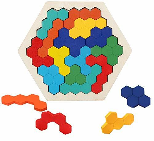 iLink Classico Genio dell'intelligenza in Legno esagono l'innovazione Tetris Puz