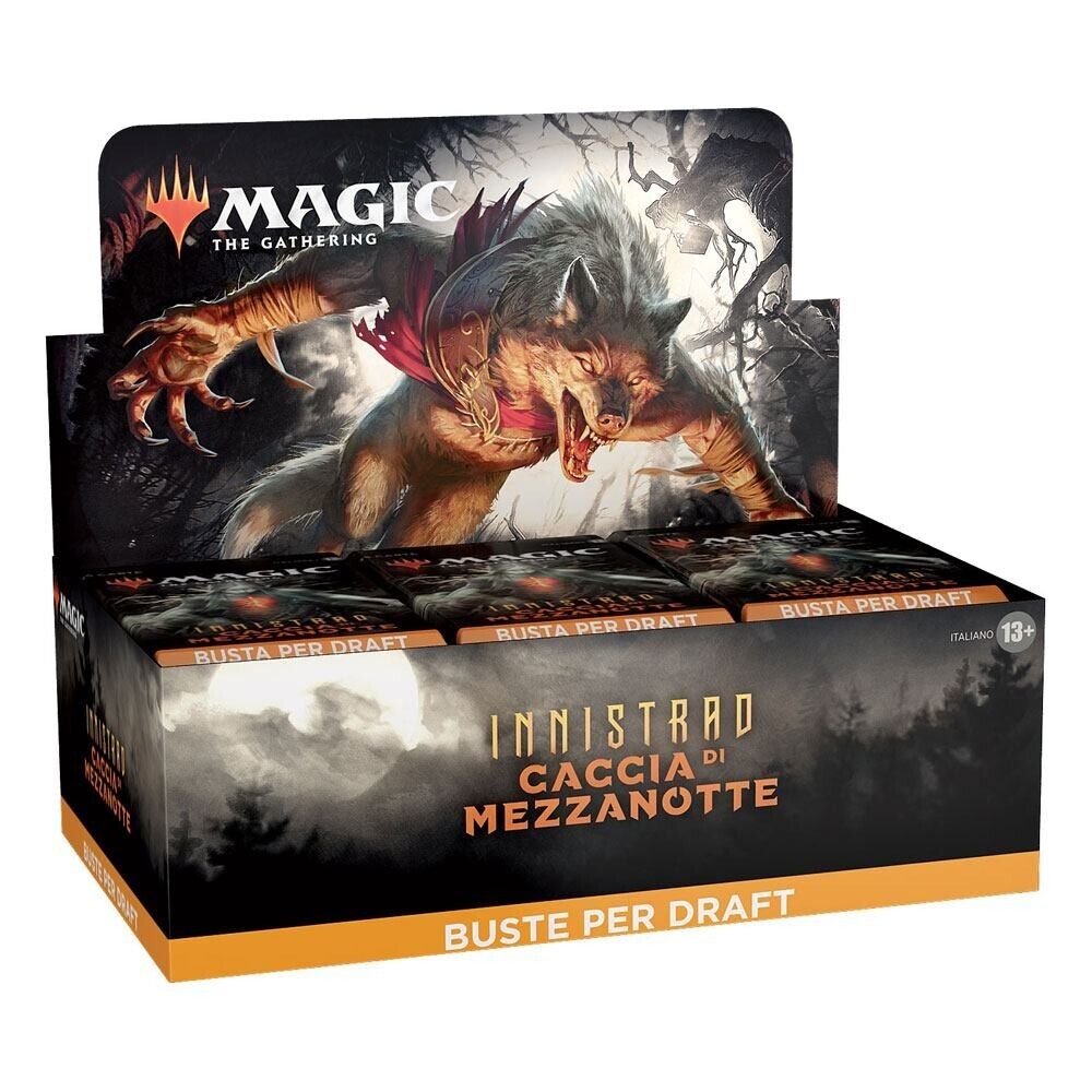Magic The Gathering Innistrad: Caccia Di Mezzanotte Draft Booster Display (36) [