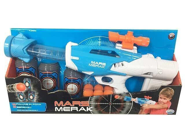 MARS- MERAK PISTOLA SPARA PALLINE CM 36