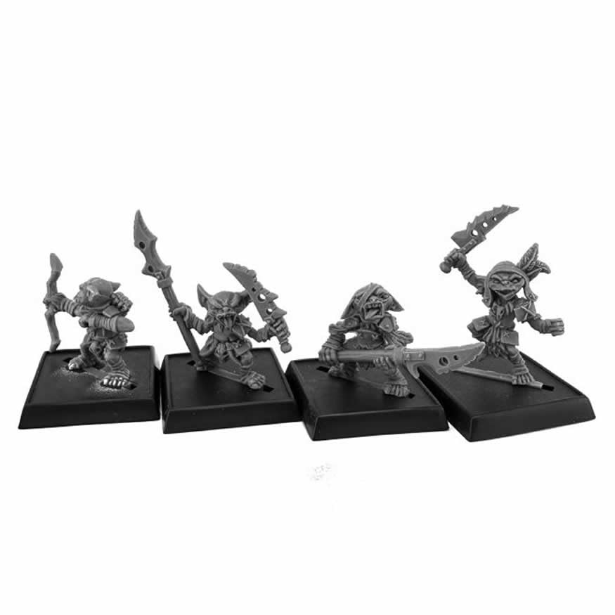Reaper Miniatures Goblin Warriors Miniature 25mm Heroic Scale Figure Pathfinder