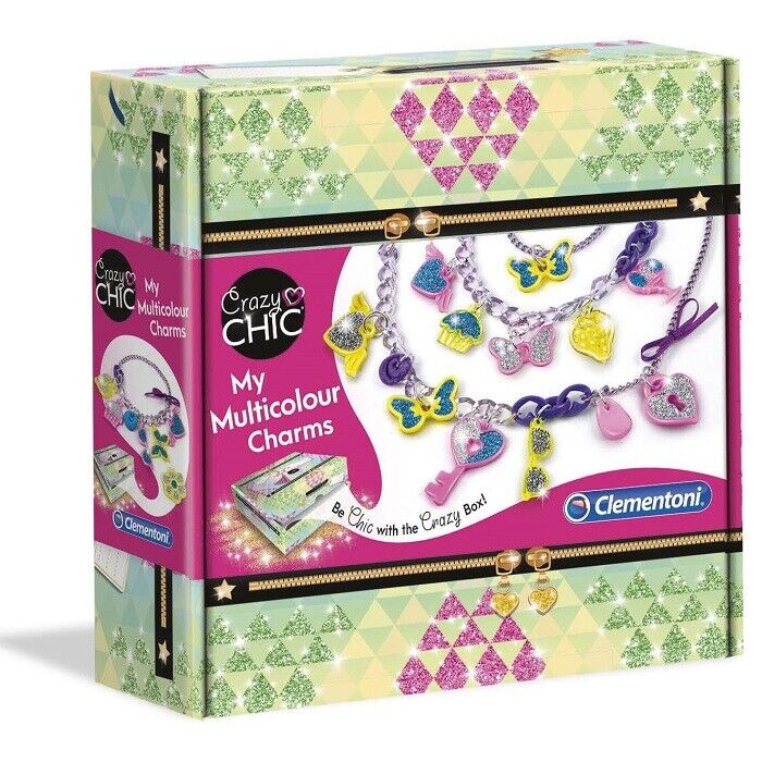 Clementoni Crazy Chic My Neon Colour Charms
