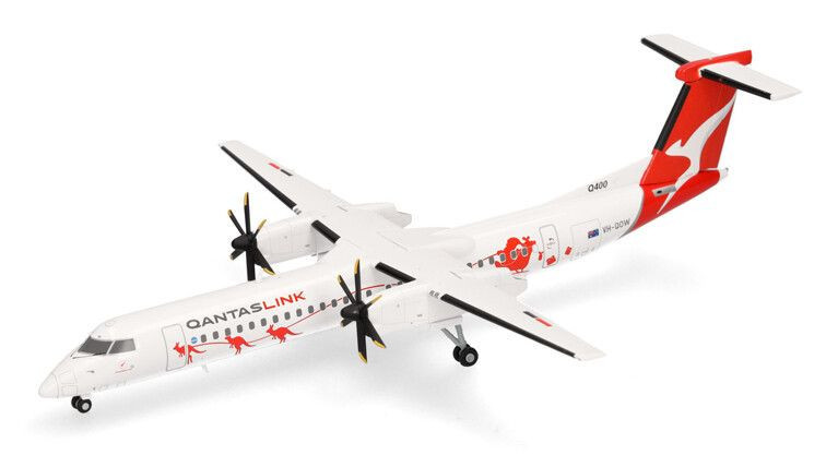 HERPA - Bombardier Q400 QantasLink Dasher-8 Mornington 1:200 - 1/200 - HER573337